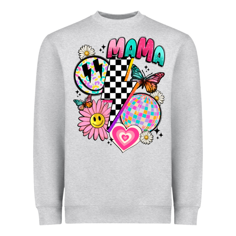 Retro Mama Heavyweight Sweatshirt by JahusDesignShop | Teevron