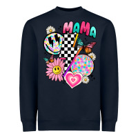 Navy retro mama Heavyweight Sweatshirt - JahusDesignShop