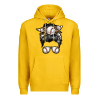 Lemon baseball mom Premium Hoodie - RacoonDesign