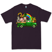 Plum St. Patrick's Day farm animals Premium Tee - CowGirlArtShop