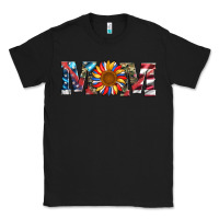 Black mom with sunflower Classic Tee - Artiststas