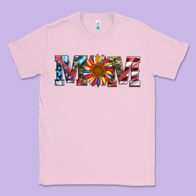Mom With Sunflower Classic Tee Designed By Artiststas