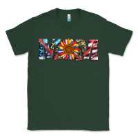 Sports Green mom with sunflower Classic Tee - Artiststas