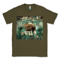 Army Green Stay wild Bear tumbler Classic Tee - HowdyJamesFarm