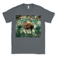 Charcoal Heather Stay wild Bear tumbler Classic Tee - HowdyJamesFarm