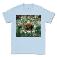 Dusty Blue Stay wild Bear tumbler Classic Tee - HowdyJamesFarm