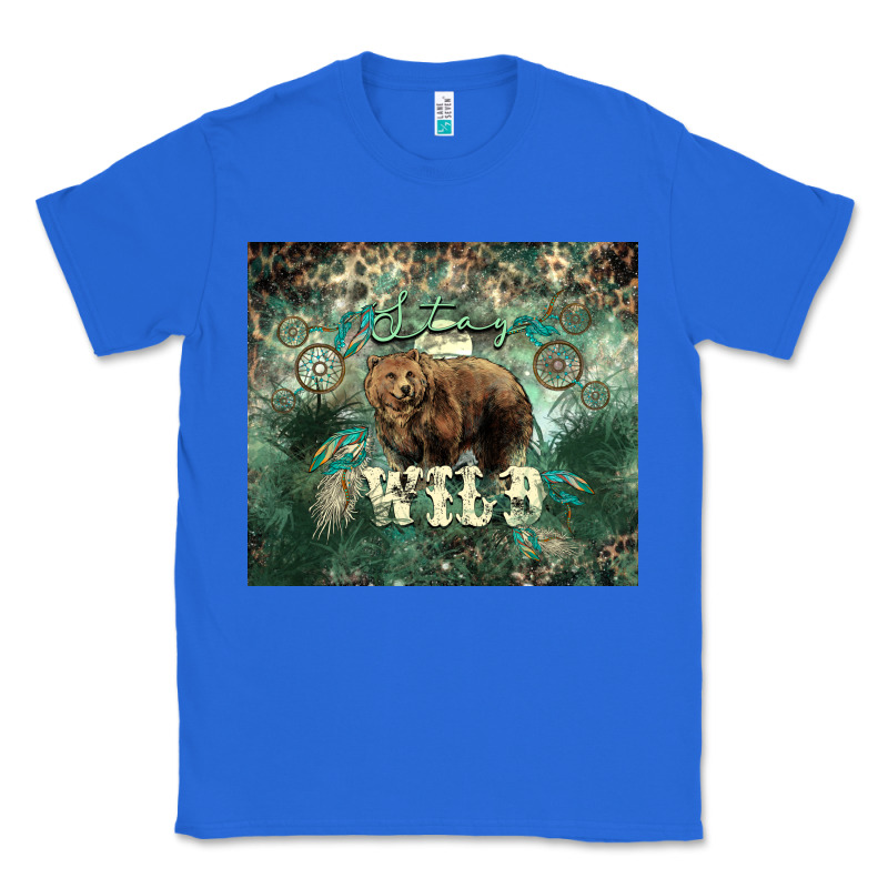 Stay Wild Bear Tumbler Classic Tee by HowdyJamesFarm | Teevron