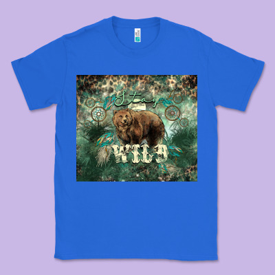 Stay Wild Bear Tumbler Classic Tee Designed By Howdyjamesfarm