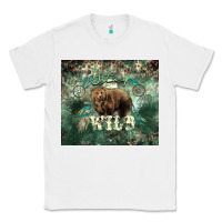 White Stay wild Bear tumbler Classic Tee - HowdyJamesFarm