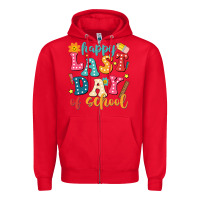 Happy Last Day Of School Zipper Hoodie | Teevron