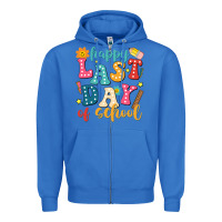 True Royal happy last day of school Zipper Hoodie - JahusDesignShop