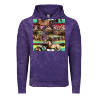 Horses Seamless Pattern Vintage Hoodie | Teevron
