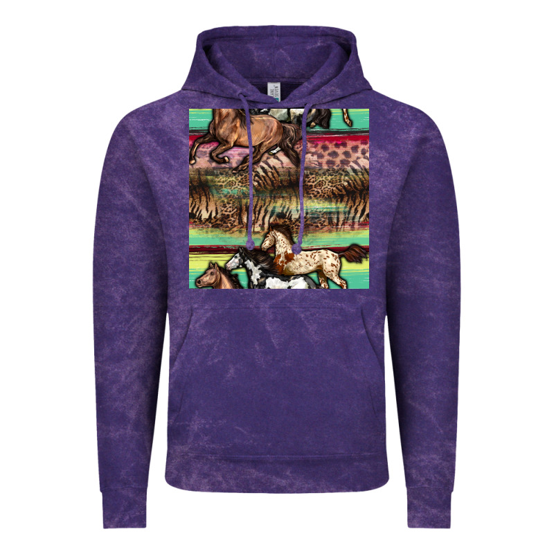 Horses Seamless Pattern Vintage Hoodie by BundleAndBundleShop | Teevron
