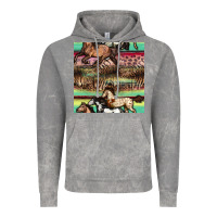 Cloud Rock horses seamless pattern Vintage Hoodie - BundleAndBundleShop