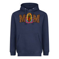 Navy our lady of guadalupe mom Heavyweight Hoodie - JahusDesignShop