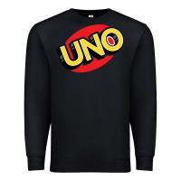 Black UNO Card Game Premium Sweatshirt - baoMotion