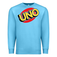 Ocean Blue UNO Card Game Premium Sweatshirt - baoMotion