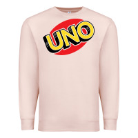 Pale Pink UNO Card Game Premium Sweatshirt - baoMotion