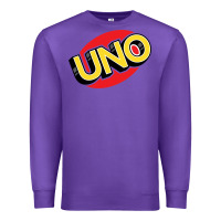 Purple UNO Card Game Premium Sweatshirt - baoMotion