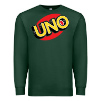 Sports Green UNO Card Game Premium Sweatshirt - baoMotion