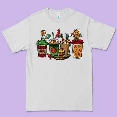 Mexican Coffee Cups Mexico Premium Tee Designed By Howdyjamesfarm