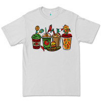 Dove Grey Mexican coffee cups Mexico Premium Tee - HowdyJamesFarm
