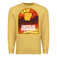 Antique Gold crater of diamonds state park arkansas Premium Sweatshirt - baoMotion