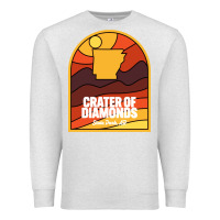 Oatmeal Heather crater of diamonds state park arkansas Premium Sweatshirt - baoMotion