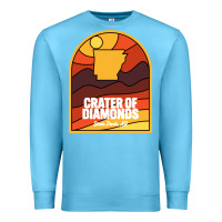 Ocean Blue crater of diamonds state park arkansas Premium Sweatshirt - baoMotion
