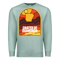 Seafoam crater of diamonds state park arkansas Premium Sweatshirt - baoMotion