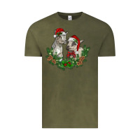 Vintage Olive christmas baby goats Vintage Tee - RanaPortraitStore