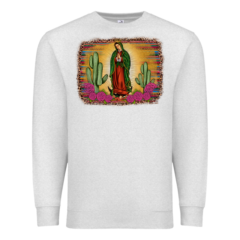 Western Our Lady Of Guadalupe Premium Sweatshirt by JahusDesignShop | Teevron