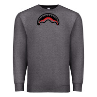 Charcoal Heather Hype Shark Premium Sweatshirt - baoMotion
