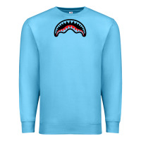Ocean Blue Hype Shark Premium Sweatshirt - baoMotion