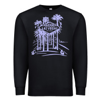 Las Vegas Strip Retro Famous Sign Nevada Traveler Souvenir T Shirt Premium Sweatshirt | Teevron