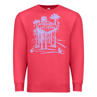 Cardinal las vegas strip retro famous sign nevada traveler souvenir t shirt Premium Sweatshirt - baoMotion