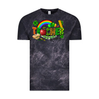 Cloud Black teacher st patrick Vintage Tee - FaDigitalArtStudio