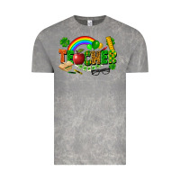 Cloud Rock teacher st patrick Vintage Tee - FaDigitalArtStudio