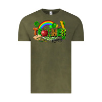 Vintage Olive teacher st patrick Vintage Tee - FaDigitalArtStudio