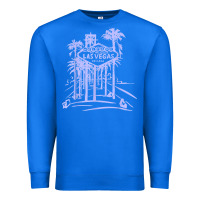 True Royal las vegas strip retro famous sign nevada traveler souvenir t shirt Premium Sweatshirt - baoMotion