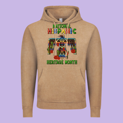 Thunderbird Hispanic Heritage Month Vintage Hoodie Designed By Bundleandbundleshop