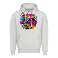 Dove Grey summer nights and race track lights Zipper Hoodie - JahusDesignShop