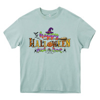 Happy Halloween Trick Or Treat Heavy Core Tee | Teevron