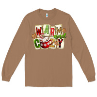Toasted Coconut warm and cozy hot cocoa Long Sleeve Tee - FaDigitalArtStudio
