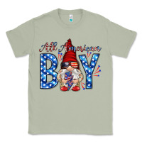 Matcha All American boy with gnome Classic Tee - HowdyJamesFarm