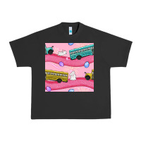 Pigment Black Easter School Bus Seamless Pattern Urban Heavy Tee - BundleAndBundleShop