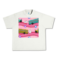 Pistachio Easter School Bus Seamless Pattern Urban Heavy Tee - BundleAndBundleShop