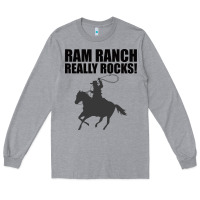 Heather Grey Ram Ranch Really Rocks! Long Sleeve Tee - Bettercallsaul
