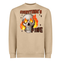 Mushroom everythings fine Heavyweight Sweatshirt - JahusDesignShop