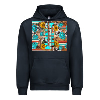 Navy western nana Urban Hoodie - RanaPortraitStore